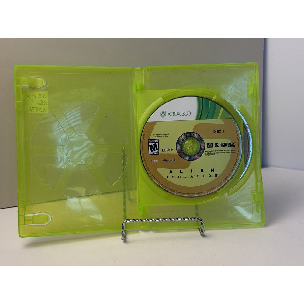 Alien: Isolation (Microsoft Xbox 360, 2014) 2 Disc